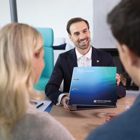 Einrichten des Service-Ordners
 mit aktuellen Finanzdokumenten.